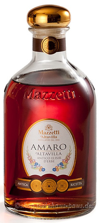 dAltavilla Mazzetti Paus 30% kaufen | Amaro Weinhaus 0,7L Antico Elisir günstig d\'Erbe